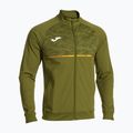 Men's Joma Record III Full Zip khaki running sweatshirt