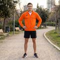 Men's Joma Record III Full Zip running sweatshirt orange 6