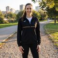 Women's Joma Record III Full Zip running sweatshirt black 5