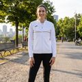 Women's Joma Record III Full Zip running sweatshirt white 5