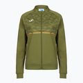 Women's Joma Record III Full Zip green running sweatshirt