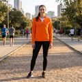 Women's Joma Record III Full Zip running sweatshirt orange 5