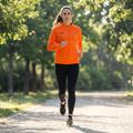 Women's Joma Record III Full Zip running sweatshirt orange 6