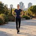 Joma Record III women's running shirt navy 6