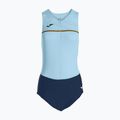 Women's triathlon swimsuit Joma Record III Bodysuit sky blue-navy
