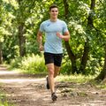 Joma Record III men's running shirt light blue 5