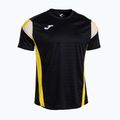 Men's Joma Montreal t-shirt black/yellow