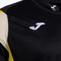 Men's Joma Montreal t-shirt black/yellow 3