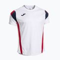 Men's Joma Montreal T-shirt white/red 4