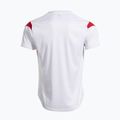 Men's Joma Montreal T-shirt white/red 5