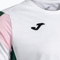 Men's Joma Montreal T-shirt white/green 3