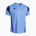 Men's Joma Montreal T-shirt sky blue/dark navy 4