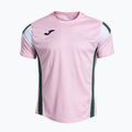 Men's T-shirt Joma Montreal pink/green
