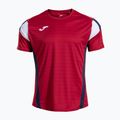 Men's T-shirt Joma Montreal red/dark navy