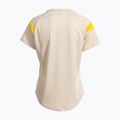 Women's tennis shirt Joma Montreal beige/yellow 2