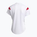 Women's tennis shirt Joma Montreal white / red 2