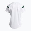 Women's tennis shirt Joma Montreal white/green 3