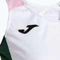 Women's tennis shirt Joma Montreal white/green 3