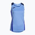 Women's tennis shirt Joma Montreal sky blue/dark navy