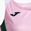 Women's tennis shirt Joma Montreal pink/green 3