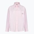 Women's shirt Kaotiko Stripes Dark People pink / white