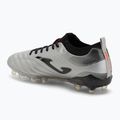 Men's football boots Joma Numero-10 FG grey/black 3