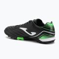 Men's football boots Joma Aguila TF black/fluor green 3