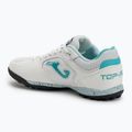 Men's football boots Joma Top Flex TF white/turqoise 3