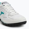 Men's football boots Joma Top Flex TF white/turqoise 7