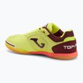 Men's football boots Joma Top Flex IN fluor yellow/purple 3