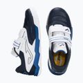 Children's football boots Joma Cancha Jr IN navy blue/white 4