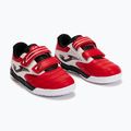 Children's football boots Joma Cancha Jr IN red/white 2