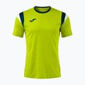Men's tennis shirt Joma Terra lime/dark navy