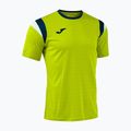 Men's tennis shirt Joma Terra lime/dark navy 3