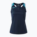 Women's tennis T-shirt Joma Terra Tank Top dark navy/turquoise fluor