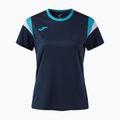 Women's tennis shirt Joma Terra dark navy/turquoise fluor