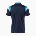 Men's tennis shirt Joma Terra Polo dark navy/turquoise fluor 2