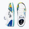 Children's football boots Joma Top Flex Jr IN white 4
