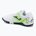 Men's football boots Joma Maxima TF white 3