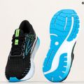 Brooks Glycerin GTS 20 men's running shoes black/hawaiian ocean/green 22