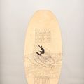 Skimboard PAKALOLO Spray L/XL beige PK-17841 7