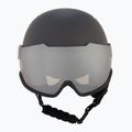 Ski helmet Bollé Might Visor titanium red matte/brown gun 2
