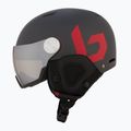 Ski helmet Bollé Might Visor titanium red matte/brown gun 4