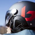 Ski helmet Bollé Might Visor titanium red matte/brown gun 7