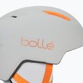 Children's ski helmet Bollé Atmos Youth grey/orange matte 8