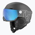 Ski helmet Bollé V-Ryft Pure black coal matte/photochromic blue