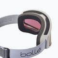 Bollé Bedrock Plus white matte/azure ski goggles 2