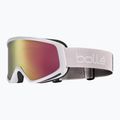 Bollé Bedrock Plus powder pink matte/rose gold ski goggles