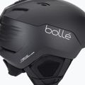 Bollé Ryft Pure black coal matte ski helmet 8