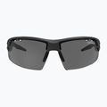 Tifosi Crit Fototec matte black/smoke/ac red/clear cycling glasses 7